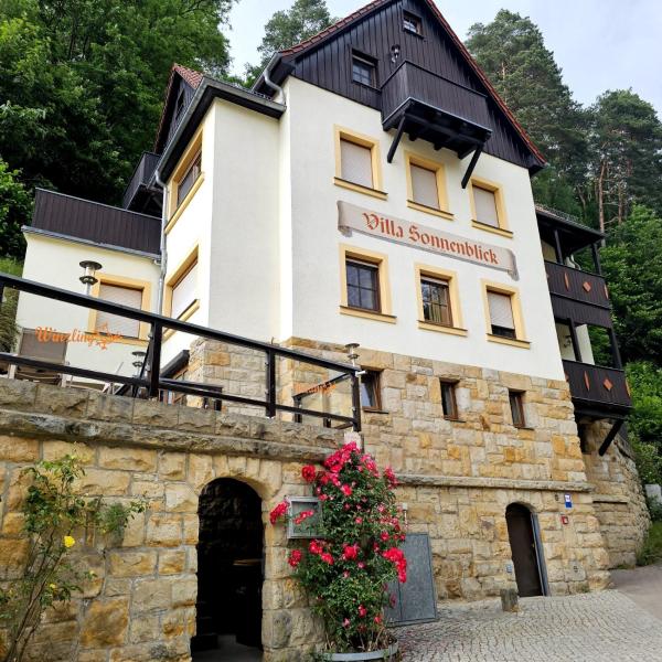 Villa Sonnenblick, Rezervovat Apartmán Kurort Rathen Saxon Switzerland