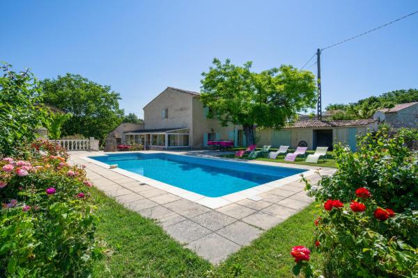 Villa charmante à La Tour-d'Aigues avec piscine privée, Rezervovat Vila Luberon hotely s bazénem, Bazén