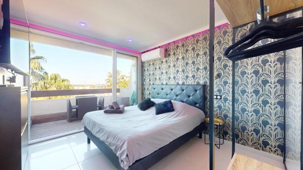 Village Naturiste Cap dAgde, Studio Luxe Port Nature 7, Rezervovat Apartmán Hotely v Canal du Midi s parkováním, Parkování