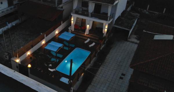 Villa azzuro ground floor, Rezervovat Vila Macedonia hotely s bazénem, Bazén