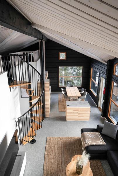 Villa Ruka - Rising Sun with 3 bedrooms, loft, sauna and balcony with a view, Rezervovat Apartmán Rukatunturi North Ostrobothnia