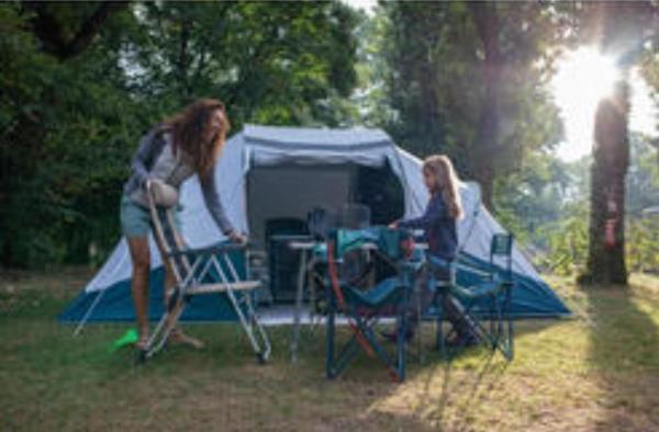 Les Hortensias grande tente familiale 2 chambres et séjour sur camping familial près des plages, Rezervovat Kemp Kempování a glamping v Côtes-d'Armor, Kemp