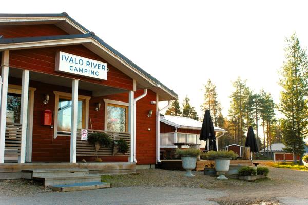 Ivalo River Camping, Rezervovat Kemp Kempování a glamping v Lapland Finland, Kemp