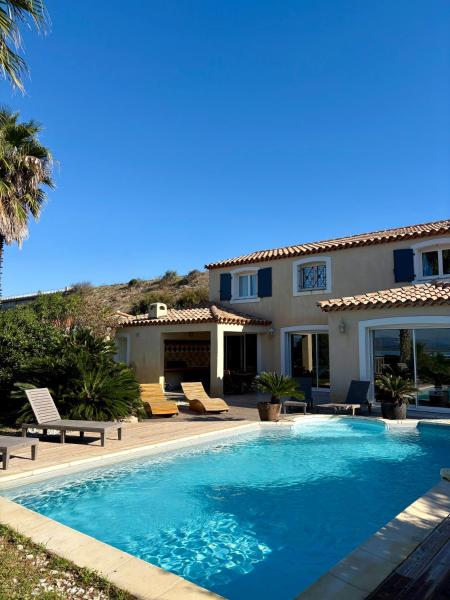 Villa piscine privée superbe Vue Etang Leucate 8JBART580, Rezervovat Vila Leucate hotely s bazénem, Bazén