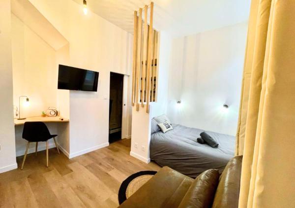 Bel appartement en centre ville de Calais, Rezervovat Apartmán Levné hotely v Pikardie