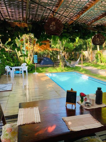 Ôxe Uai Pousada e Hostel, Rezervovat Hostel Bahia hotely s bazénem, Bazén