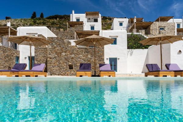 Serenity Villa - Seaview Pool in Butterfly Valley, Rezervovat Vila Hotely v Kampos s bazénem, Bazén