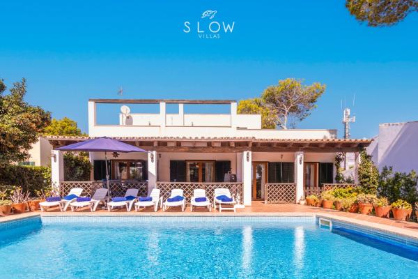 Villa Ewa by Slow Villas, Rezervovat Vila Hotely v Cala Pi s bazénem, Bazén