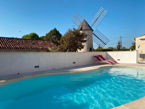Les Curies - ludogîte, gîte et moulin avec piscine, Rezervovat Rekreační dům Trespoux-Rassiels chaty, Chalupa