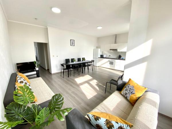 Apartments Plantin 3 sleeping rooms 2 bathrooms., Rezervovat Apartmán Antverpy centrum 