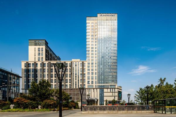 Atour Hotel Suzhou railway station north square Bole Shi, Rezervovat Hotel Sangshubang hotely s bazénem, Bazén