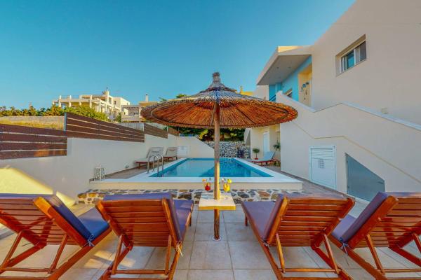 Villa "A casa d' Irene"- Seaview Villa with private pool, Rezervovat Apartmán Kokkini Chani 