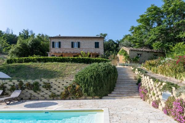 Casa Raffaela, Charming villa with a nice pool, Rezervovat Vila Marche hotely s bazénem, Bazén