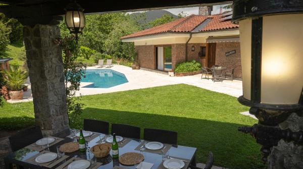 Casa Rural Oroimena, Rezervovat Rekreační dům Hotely v Andoain s bazénem, Bazén