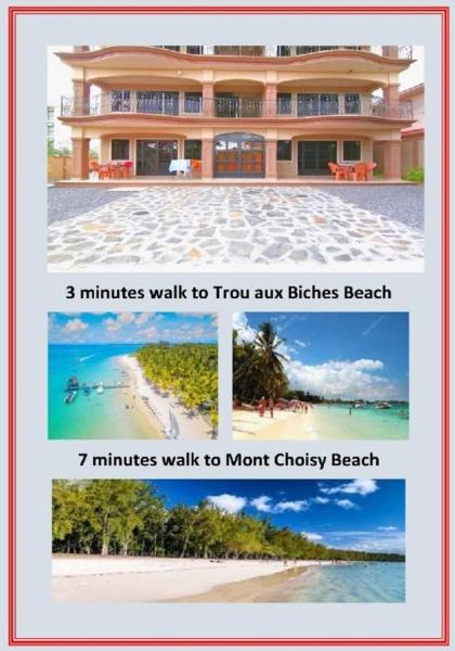 Sand Castle Villa, Rezervovat Apartmán Mont Choisy Mauritius North Coast