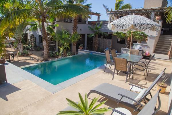 Pure Baja Private Suites-Upscale Property with Infinity Pool and Lush Gardens, Rezervovat Hotel Hotely v Baja California Sur s bazénem, Bazén