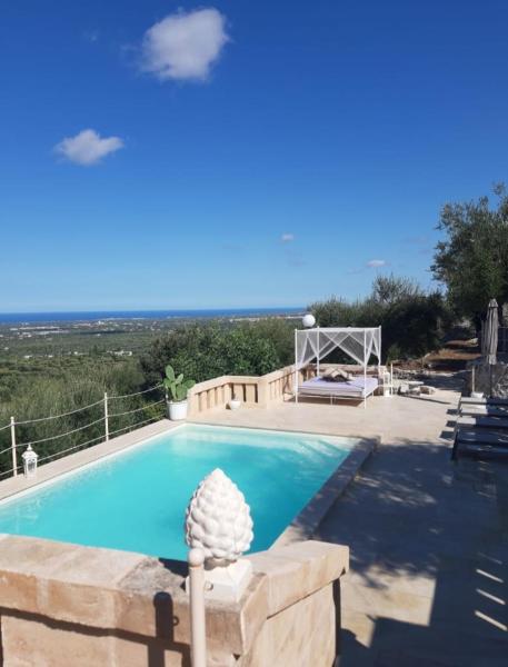 Trullo Monte Cannone con piscina, Rezervovat  Cocolicchio hotely s bazénem, Bazén