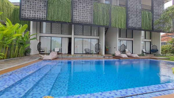 Apartment in Central Canggu, Rezervovat Apartmán Badung hotely s bazénem, Bazén