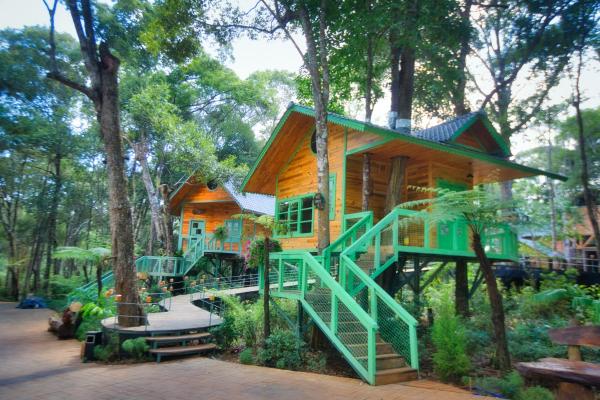Măng Đen Treehouse Village Resort & Zipline, Rezervovat  Kon Von Kla Kon Tum