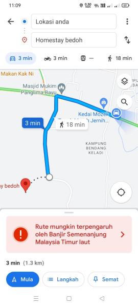 Homestay bedah, Rezervovat  Batu Karang Kelantan