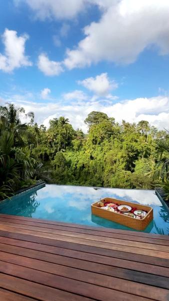 The Clifton Villas Ubud, Rezervovat Hotel Bali hotely se snídaní, Snídaně