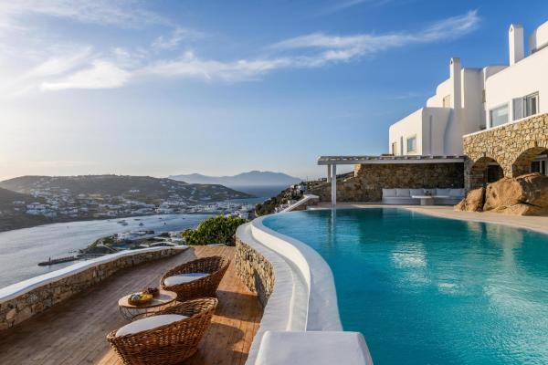 Villa Alkioni Agios Lazaros, Rezervovat  Agios Lazaros hotely s bazénem, Bazén