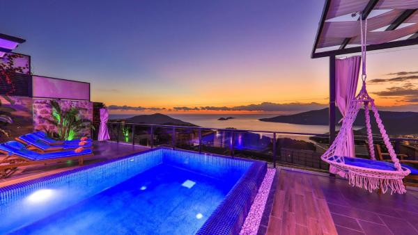 Kalkan 2 Bedroom Villa - 1124, Rezervovat  Hotely v Mediterranean Region Turkey s bazénem, Bazén