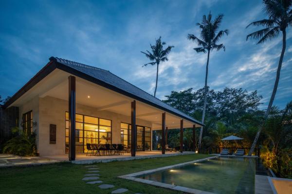 The Jangala Luxury Retreat Ubud-Villa Sungai, Rezervovat  Bali hotely s bazénem, Bazén