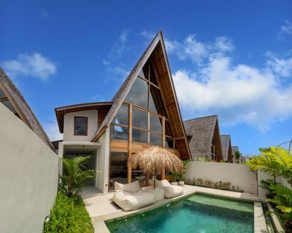 Boho Design Villa ELLE private Pool Munggu Beach, Rezervovat  Munggu hotely s parkováním, Parkování