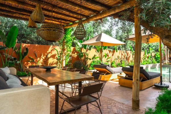 Villa Madjha Ecolodge Marrakech, Rezervovat  Marrakech-Tensift-Haouz hotely s bazénem, Bazén