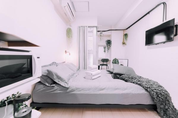 Minimalist Loft 8 Namba Compact Studio and Gym MA803, Rezervovat  Sakai 