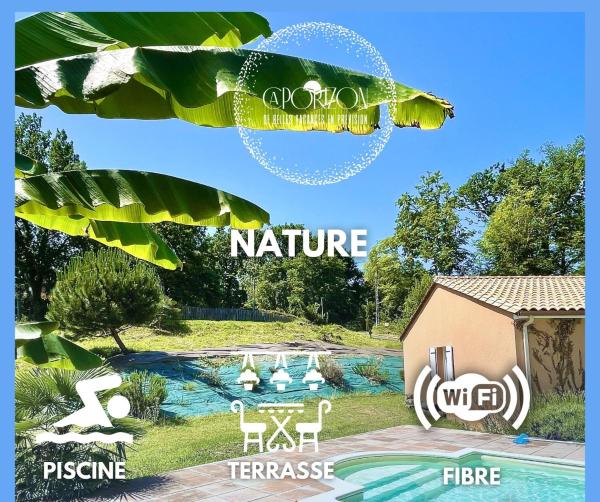 Caporizon - Villa Puy d'Aiguillon- Piscine - 6 personnes, Rezervovat  Les Pies 