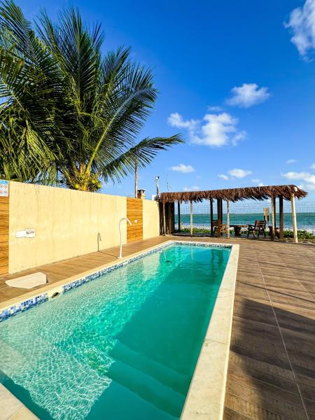 Casa de praia em Japaratinga.(Pé na areia!), Rezervovat  Bahia hotely s bazénem, Bazén