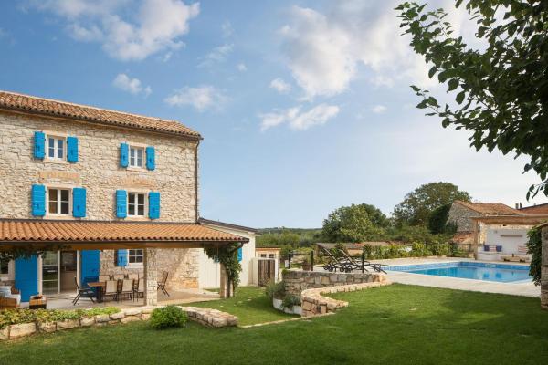 Villa Flavia Traditionelles Steinhaus Mit Pool, Rezervovat  Čepljani hotely s bazénem, Bazén