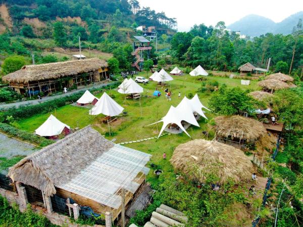 Lagom Village-Glamping Site- Đồng Đò lake view, Rezervovat Kemp Hanoj 
