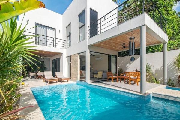 Tulum Private Villa Karol For10-BBQ-5 Beds-Pool-Parking, Rezervovat  La Veleta 