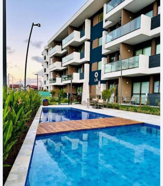 Makia Beach Experience Muro Alto flat C 20 Lã Terreo, Rezervovat  Pernambuco hotely s bazénem, Bazén