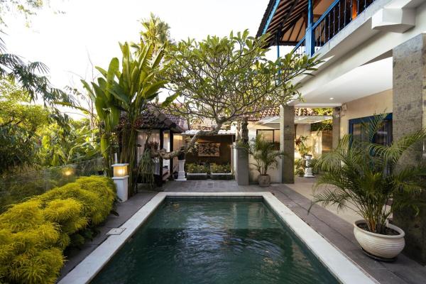 3BR Pool Villa, Canggu, River View, Rezervovat  Bali hotely s bazénem, Bazén