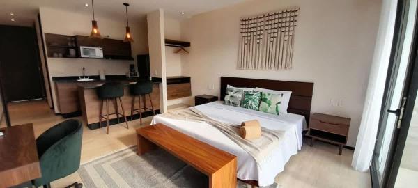 Master King Suite with Common Rooftop Pool Gym Wfi, Rezervovat  Tulum Quintana Roo