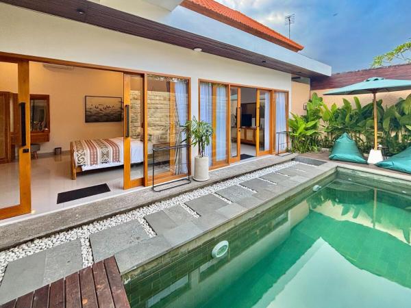 Little Nyuh Villa hosted by Gula Bali Management, Rezervovat  Bali hotely s bazénem, Bazén