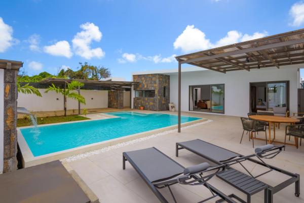 Villa Magnolia, 3bedrooms, private pool, in Grand Baie center, Rezervovat  Mauritius North Coast hotely s bazénem, Bazén