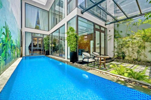 Coco Villa 1 - Ocean Pool - Airport pickup, Rezervovat  Da Nang hotely s parkováním, Parkování