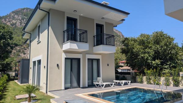 Villa Mare Luna & Villa Mariposa - Dream Luxury Summer Residences by the Aegean Sea, Rezervovat  Mugla hotely s bazénem, Bazén