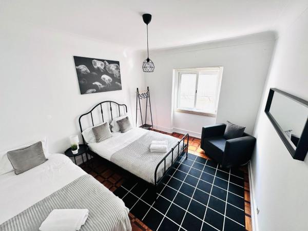 Luxury rooms next attractions and station, Rezervovat  Lisbon Region 