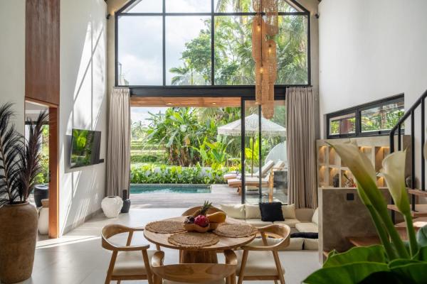 Sava Villa Ubud Rice Fields View, Rezervovat  Bali hotely s bazénem, Bazén