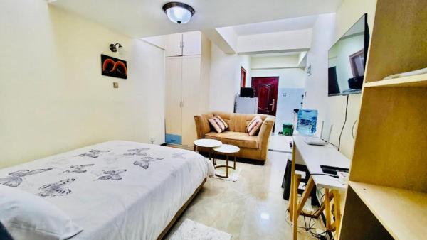 luxurious fully furnished two bedroom apartment with amazing city views heated swimming pool fully equipped gym with a child play area and ample parking space, Rezervovat Apartmán Nairobi Nairobi