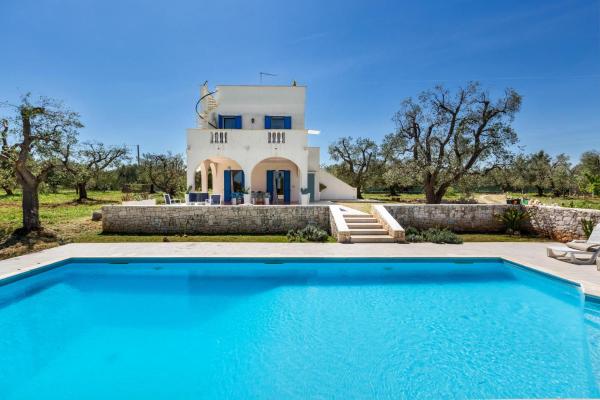 Villa Sierri by Perle di Puglia, Rezervovat  Hotely v Specchiolla s bazénem, Bazén