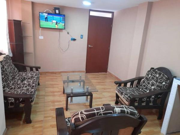 402 Comfy Apt WiFi kitchen SmartTV Central at Callao, Rezervovat  Callao Lima