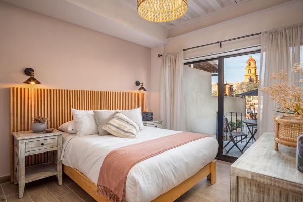 Casa Pandurata Luxury Apartments in Centro, San Miguel de Allende, Rezervovat Apartmán El Bajio hotely se snídaní, Snídaně