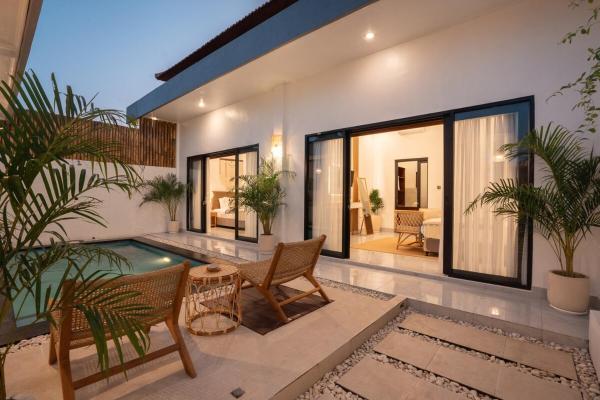 Villa Mas 1, 3 mins Canggu Beach, Mexicola, Old man's, Rezervovat  Badung hotely s bazénem, Bazén